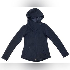 SOLD DO NOT BUY New Balance Asymmetrical Heatloft Quilted Hoodie Blue Women’s